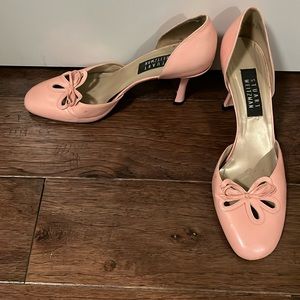 Pretty in Pale Pink Stuart Weitzman party heels